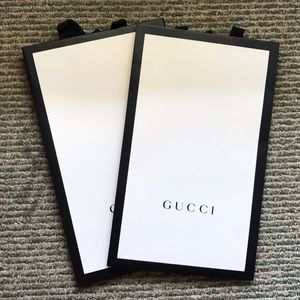 2 Gucci Gift Bags